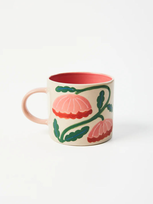 Bloomie Pink Flower Mug