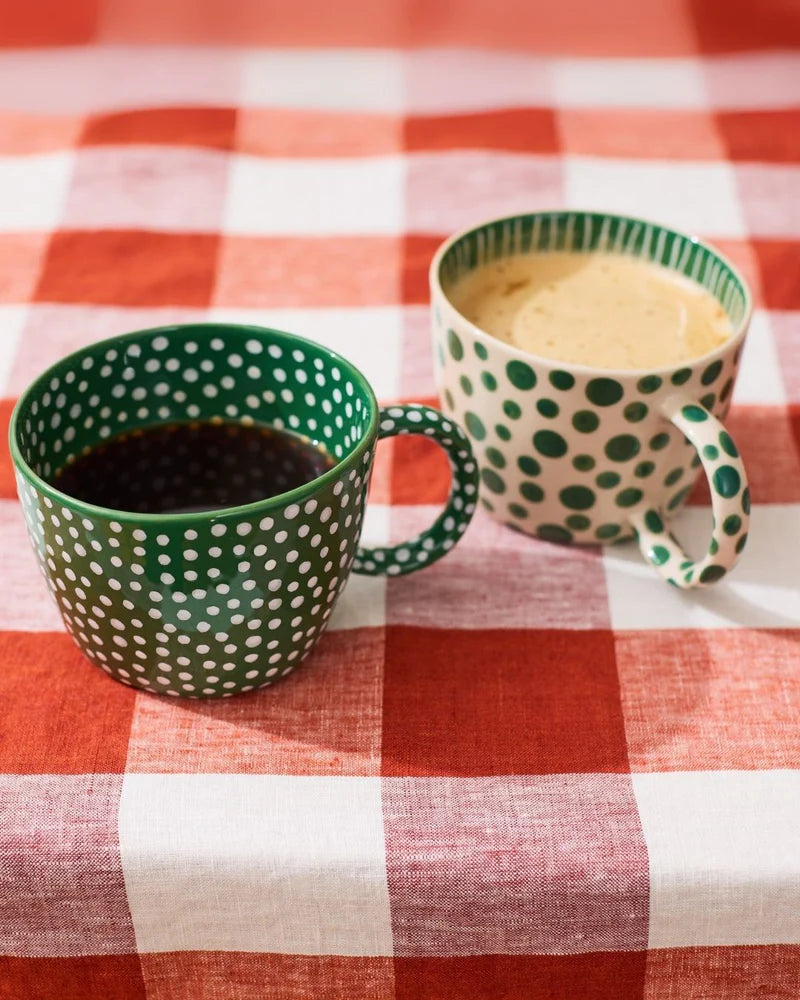 Chino Mug Green Sprinkle