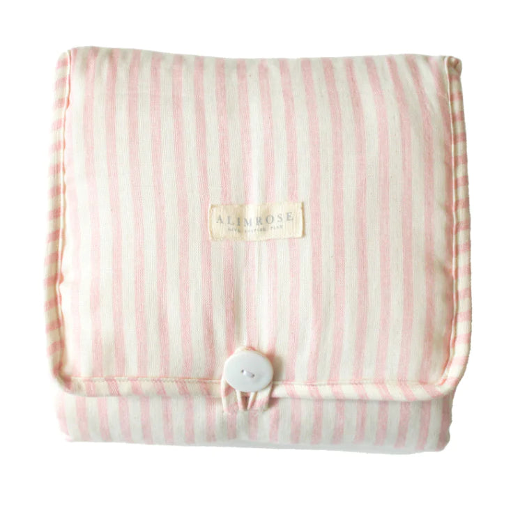 Traveller Change Mat Pink Stripe
