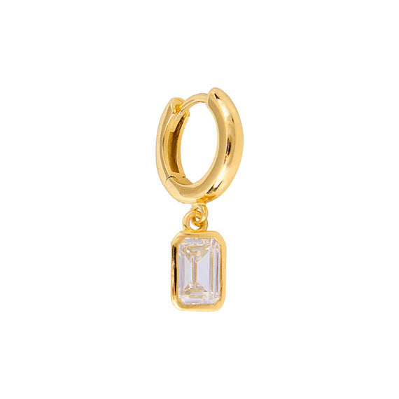 Crystal Deco Hoops