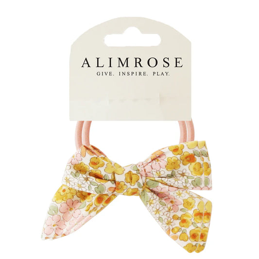 Bow Hair Tie Set - Sweet Marigold