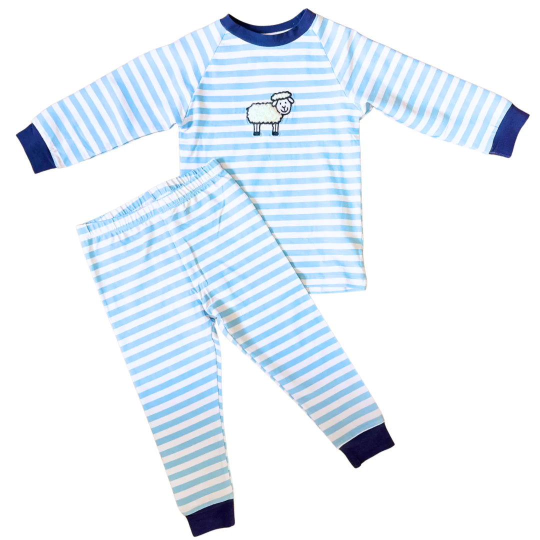 Blue Sheep Kid's Pyjamas