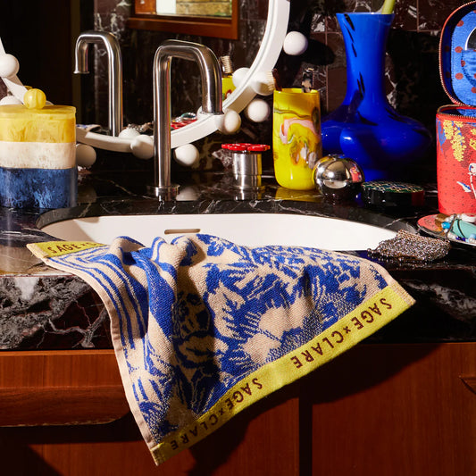 Eliza Face Washer Set - Ultramarine