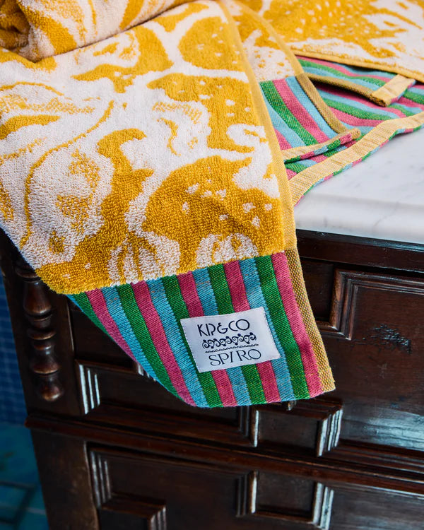 Kip & Co x Anna Spiro Elsternwig Fig Terry Hand Towel