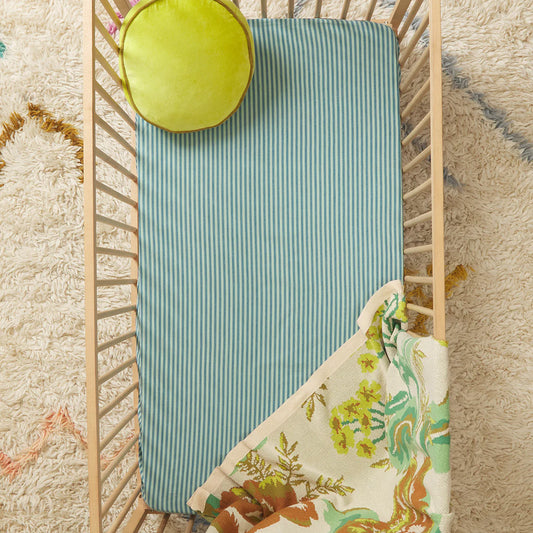 Cordell Cot Sheet - Capri
