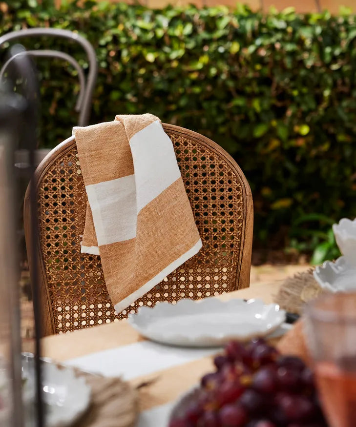 Stripe Napkin Rust (Set of 4)