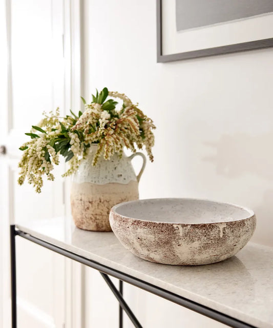 Glacier Terracotta Bowl