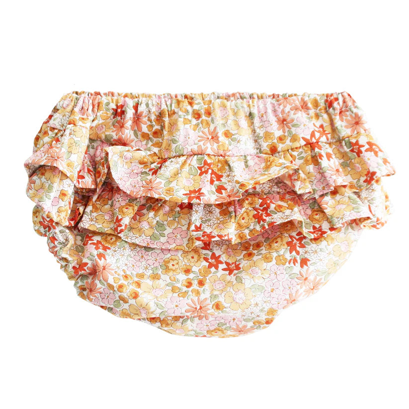 Ruffle Nappy Cover Sweet Marigold - Small