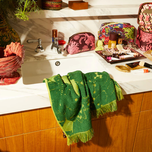 Lucia Hand Towel - Kelp