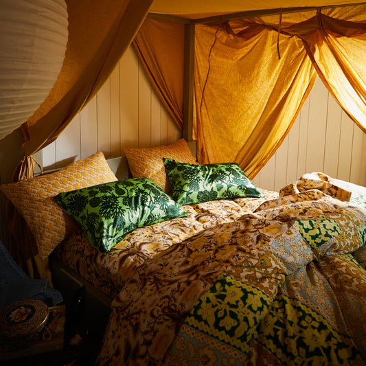 Delphine Silk Pillowcase - Key Lime