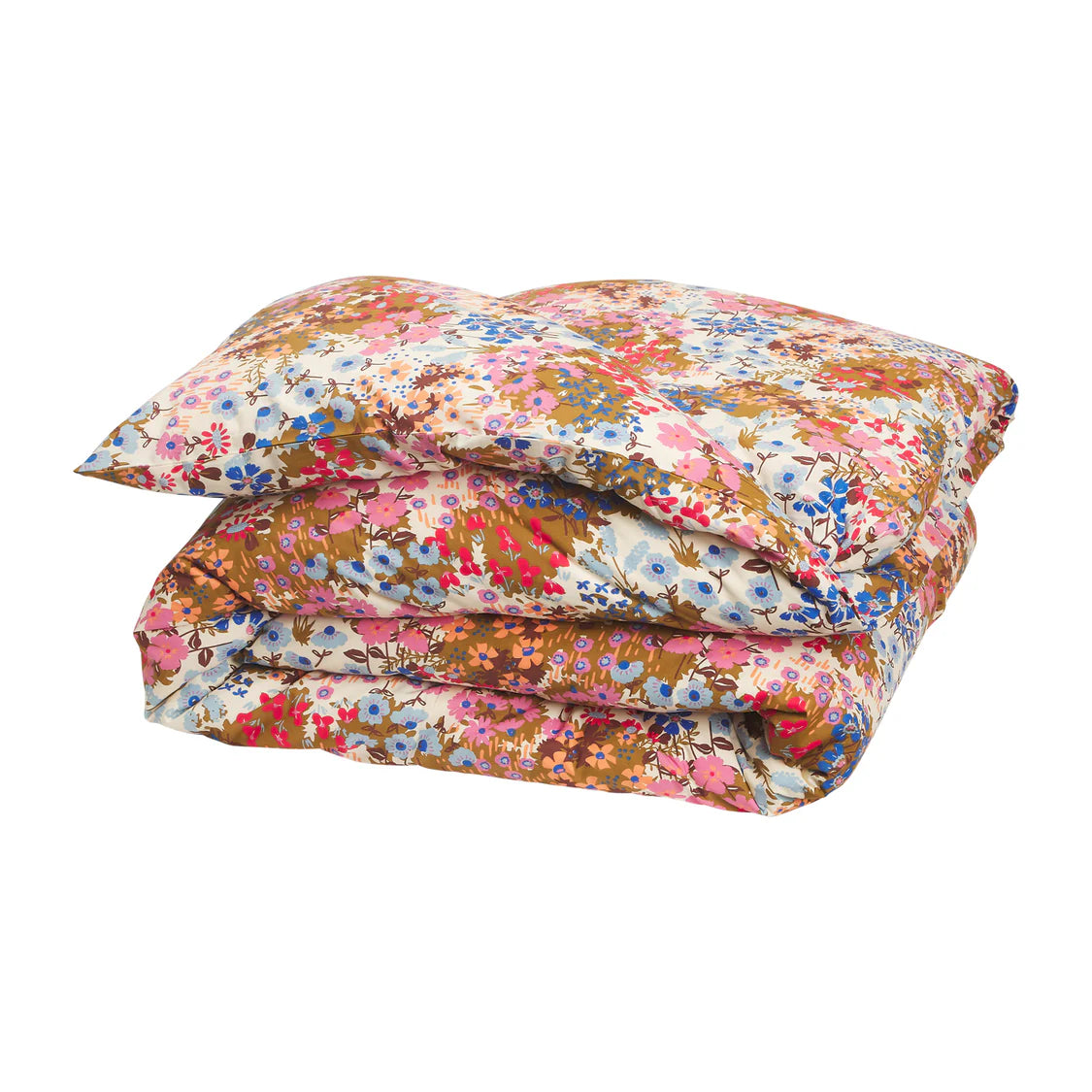 Aisha Cotton Quilt Cover Ginger - Queen