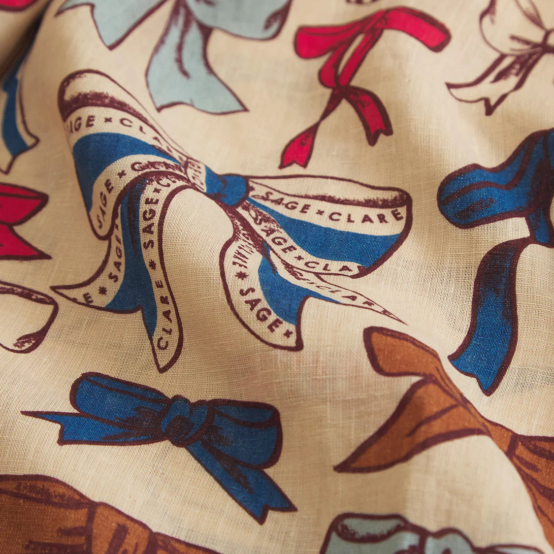 Lottie Linen Cot Sheet