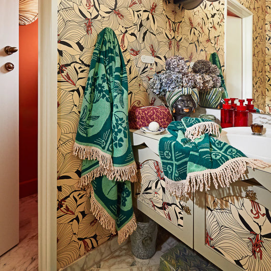 Gigi Hand Towel - Emerald