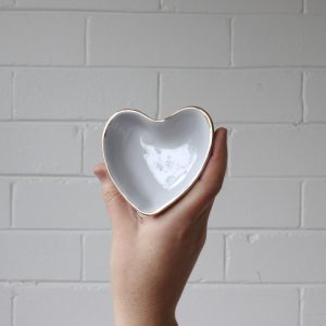 Luxe Gold Heart Dish