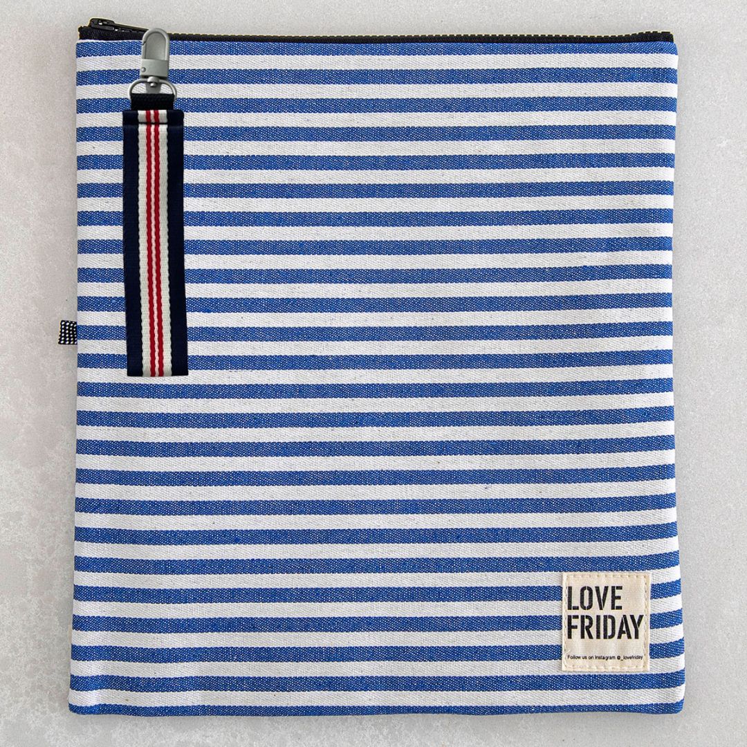 Hobart Navy and Red Strap