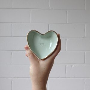 Luxe Gold Heart Dish