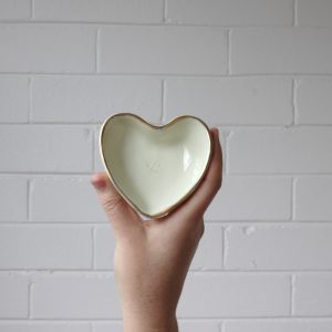 Luxe Gold Heart Dish