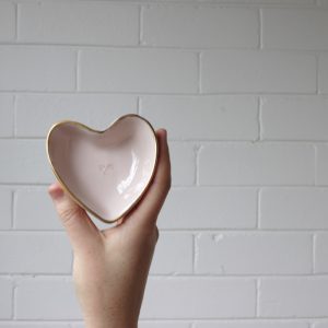 Luxe Gold Heart Dish