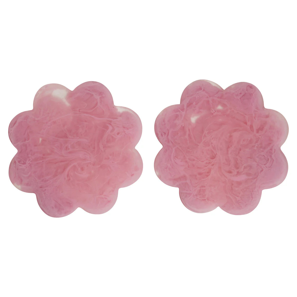 Cecilia Coasters - Fuchsia - Set of 2