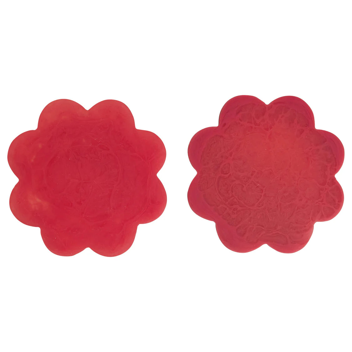 Cecilia Coasters - Raspberry - Set of 2