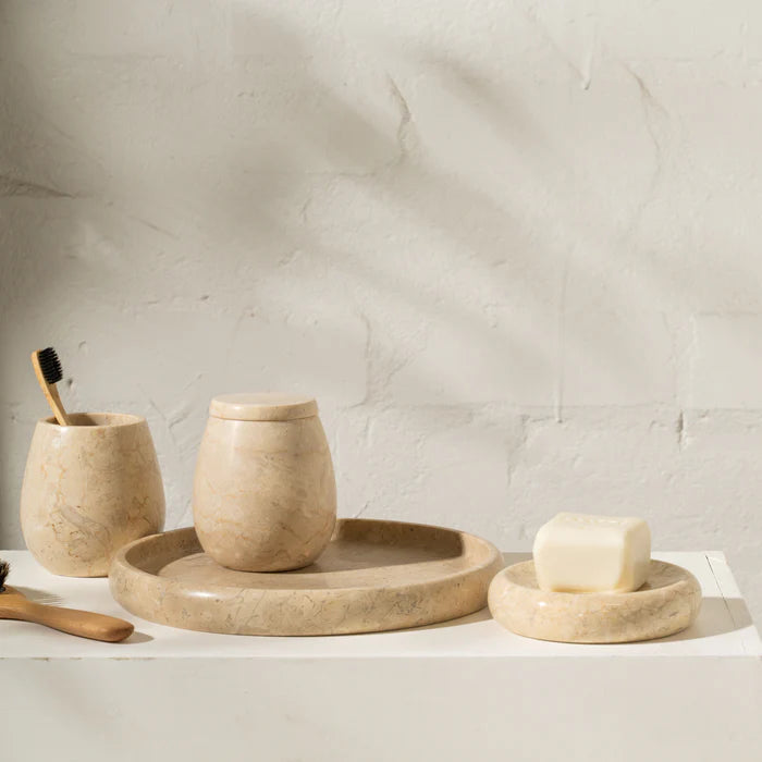 Iolana Travertine Dish