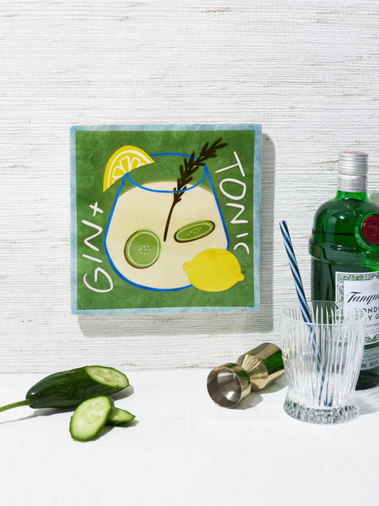 Happy Hour Gin Tile