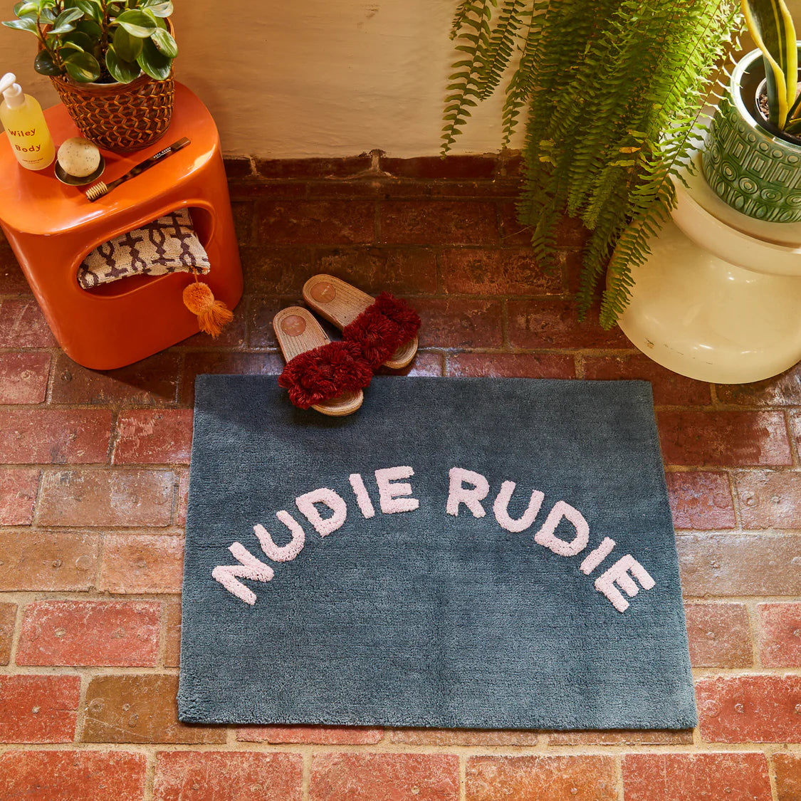 Nudie Rudie Bath Mat - Denim