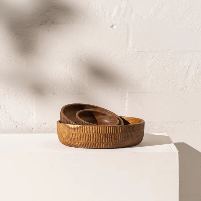 Zina Carved Edge Serving Dish