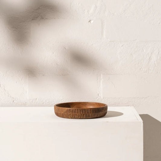 Zina Carved Edge Serving Dish