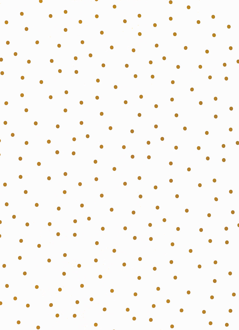 Butterscotch Spot Cot Fitted Sheet