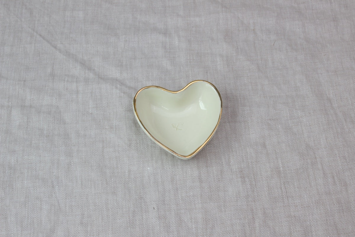 Luxe Gold Heart Dish