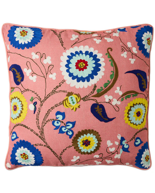 Kip & Co x Anna Spiro Isabelle Sunset Embroided Cushion