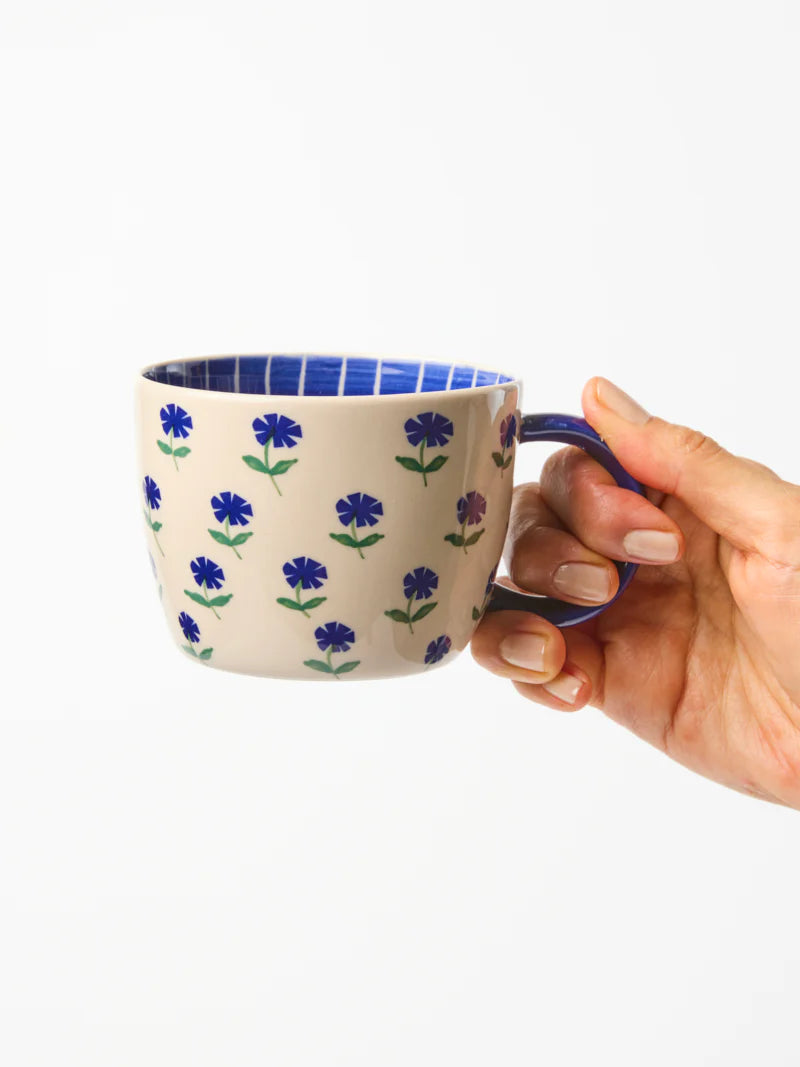 Chino Mug Forget Me Not