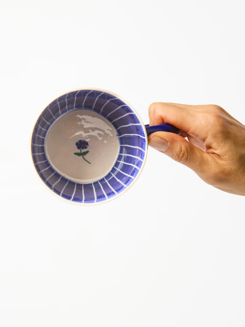 Chino Mug Forget Me Not