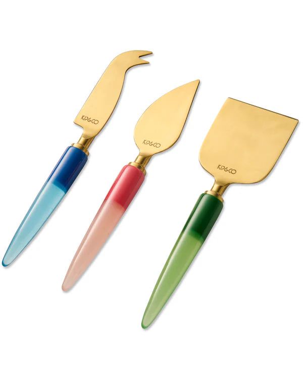 Bejewelled Cheese Knife Set