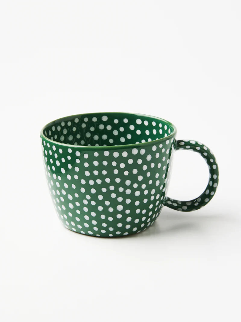 Chino Mug Green Sprinkle