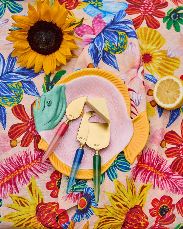 Bejewelled Cheese Knife Set