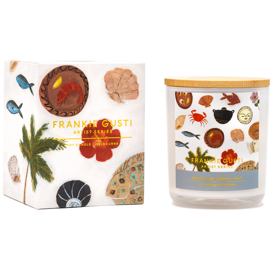 Olive Leaf, Citrus + Salt - Artist Series Candle - Gabrielle Diamantis