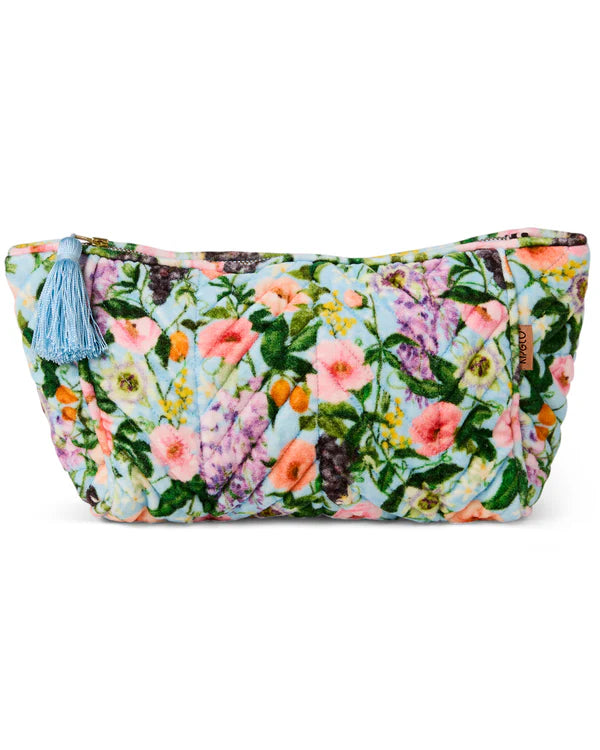 Spring In The Air Velvet Toiletry Bag
