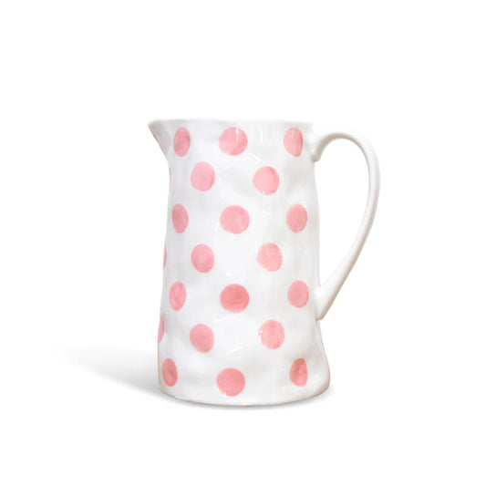 Medium Jug - Pink Dots
