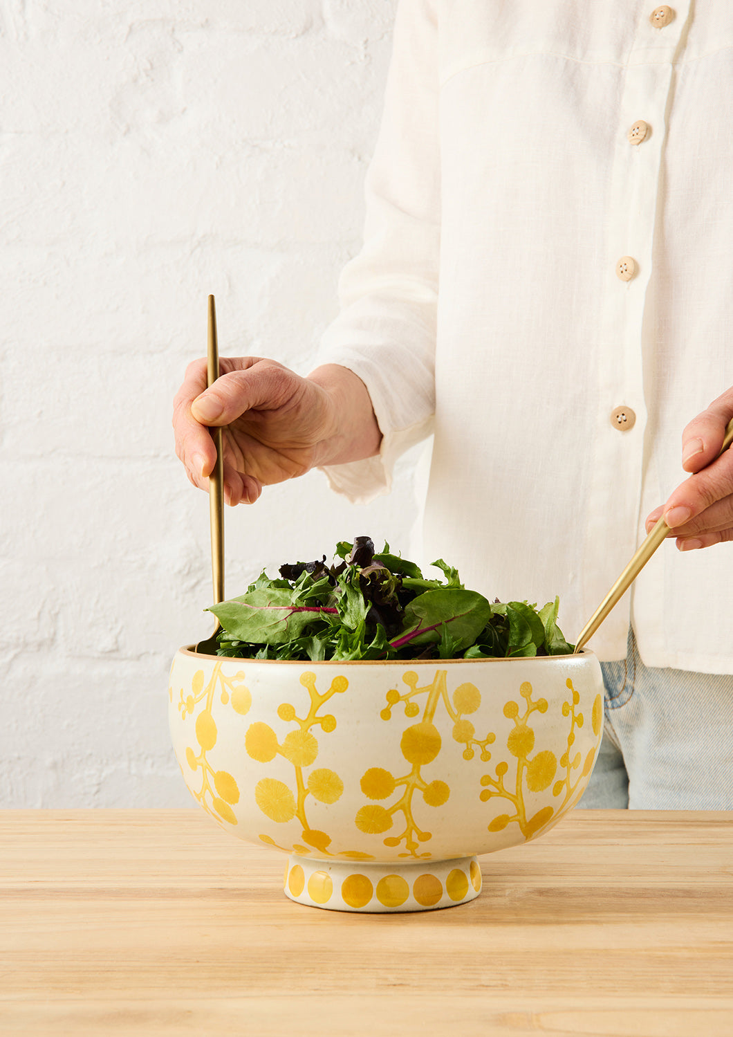 Bushland Wattle Salad Bowl