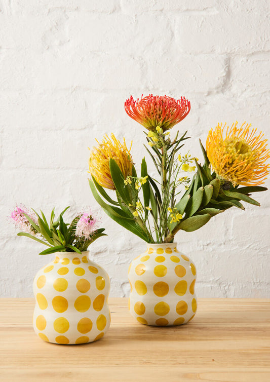 Bushland Spot Bud Vase - Yellow