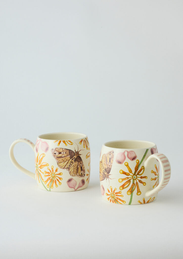 Buttermilk Mugs - Firewheel Tree