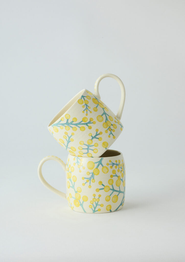 Buttermilk Mugs - Wattle