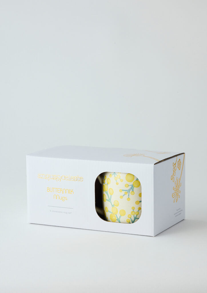 Buttermilk Mugs - Wattle