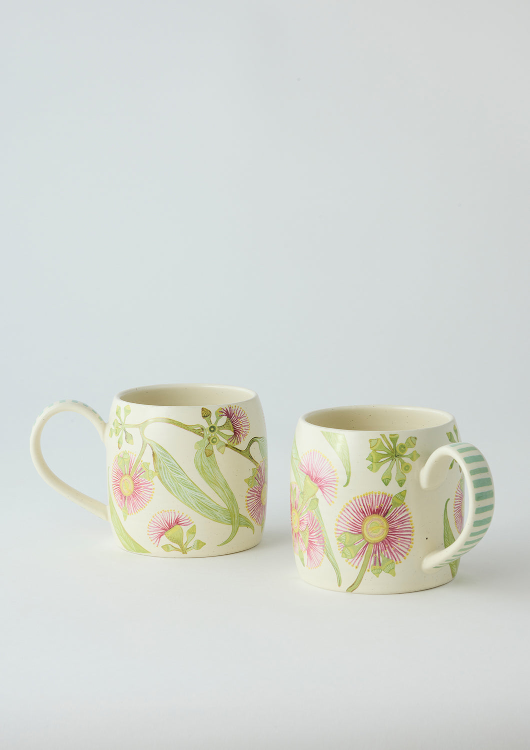 Buttermilk Mugs - Pink Eucalyptus
