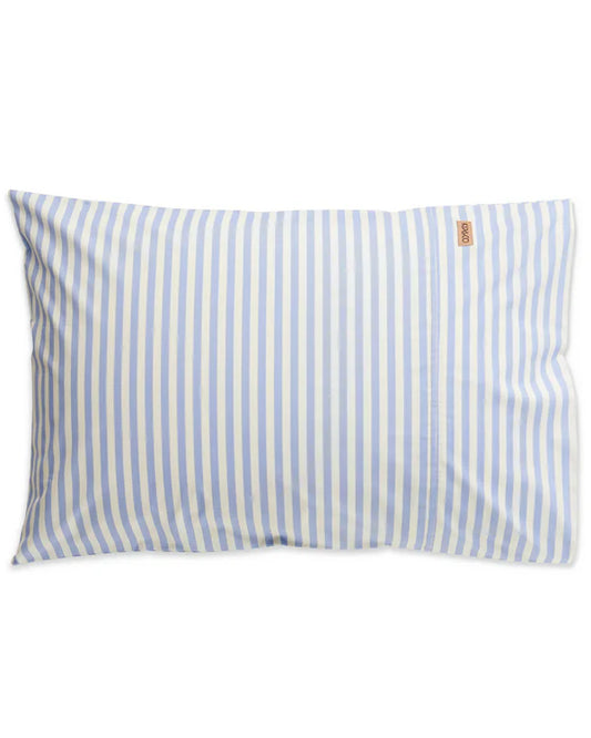 Seaside Stripe Organic Cotton Pillowcase