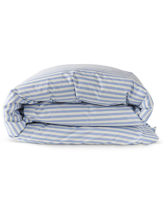 Seaside Stripe Organic Cotton Quilt Cover - King