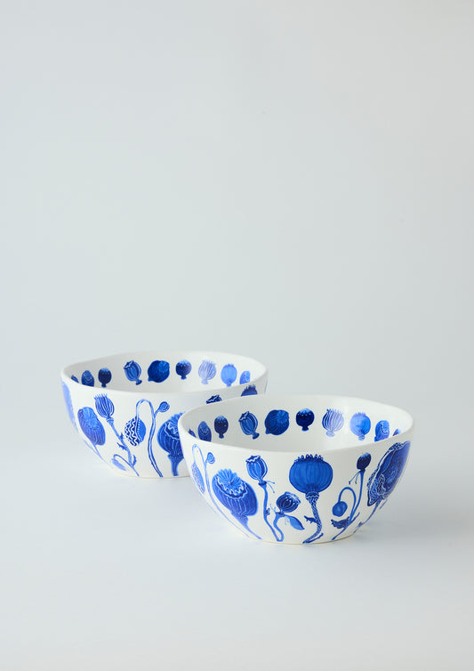 Dream Poppies - Side Bowl Two Set