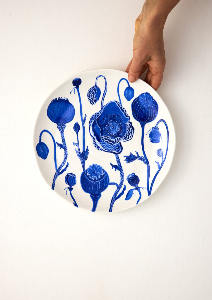 Dream Poppies - Dinner Plate Two Set